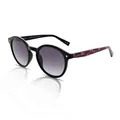 Ted baker Damen Sonnenbrille Fleur TB1677 001 Schwarz/Schwarz Farbverlauf