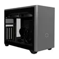 MasterBox NR200P MAX MiniITX PCGehäuse  Seitenteil aus gehärtetem Glas, 280mm...