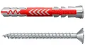 Fischer 538256 DuoPower S Dübel mit Schraube 8x65mm 25 Stück