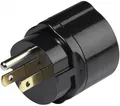 Vivanco Reisestecker Travel Adapter Typ F DE AT NL auf B JPN USA CAN Stecker 038
