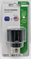 Vivanco Reisestecker Europe to USA Stecker schwarz 286946