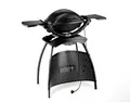 Weber Q 1400 Stand Elektrogrill Dark Grey, Elektrogrill mit Stand