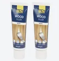 2x 400g TCX Holzspachtel Weiß Reparaturspachtel Holzfüller Überstreichbar NEU