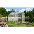 VITAVIA Gewächshaus "Domus 8300", BxHxL: 257 x 246 x 325 cm - silberfarben