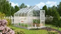 Vitavia Gewächshaus "Domus 8300" aluminium 8,3 m² 6 mm HKP