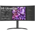 LG 34WQ75X-B Curved Monitor - HDR10, Höhenverstellung, USB-C