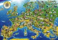 Bluebird Puzzle Puzzle European Landmarks, Puzzleteile