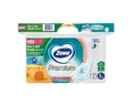 ZEWA Toilettenpapier Premium (6-St), 5-lagig, mit Strohanteil & Prägung, 110 Blatt/Rolle