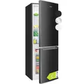 Bomann Kühl-/Gefrierkombination KG 7359 schwarz inox, 173 l, LED, NEU