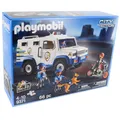 PLAYMOBIL City Action 9371 Geldtransporter mit Security und Räubern 66-tlg.