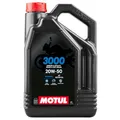 Motul 104050 3000 4T, 20 W-50, 4 L, Brown, 300x234x114