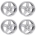 4 Rial Felgen M10 6.5Jx16 ET44 5x112 SIL für MERCEDES-BENZ A B C CLA
