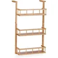 Relaxdays Gewürzregal Bambus Natur 68 cm x 43 cm x 24 cm