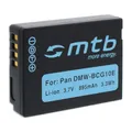 Akku DMW-BCG10 für Panasonic Lumix DMC-TZ22, TZ65, ZR1, ZR3, ZS1, ZS3, ZS5, ZS6