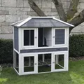 Kerbl Nagerstall Villa 118x68x118 cm Holz Lasiert