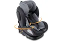 FableKids Autokindersitz Autositz Kinderautositz 360° drehbar Isofix 40 -150 cm ECE R129/03, ab: 0 Monate, bis: 5 Jahre, ab: 1,00 kg, bis: 36,00 kg, (Grau)