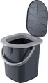 BranQ Tragbare Camping Toilette 22 Liter Trockentoilettenalternative B-Ware
