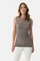 Mey Trägertop Mey Damen Top Serie Wool Love Uni Unterhemd Tank (1-tlg)