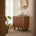 Badezimmermöbel Milo aus Mangoholz 80 cm