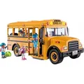 PLAYMOBIL, 70983 Konstruktionsspielzeug 46 Teile Schulbus mit Lichteffekten, Gelb - Gelb