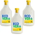 3x 750ml ECOVER Weichspüler Gardenie & Vanille Pflegt Sanft & Erfrischt 25WL