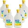 6x 750ml ECOVER Weichspüler Gardenie & Vanille Pflegt Sanft & Erfrischt 25WL