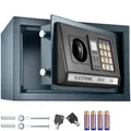 Elektronischer Safe Tresor Geldschrank 31x20cm Möbeltresor Wandtresor Wandsafe