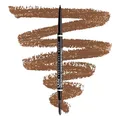 NYX Professional Makeup Augenbrauenstift, Micro Brow Pencil, Beidseitig mit ausdrehbarem Augenbrauenstift und Bürstchen, Vegane Formel, Farbton: Auburn