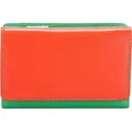 MyWalit Medium Tri-fold Geldbörse I Leder 14 cm - Ocker