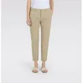 MAC Chinohose CHINO turn up mit dezentem Glanz, elegant und sportiv zugleich braun 42