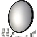 Wiltec Sicherheitsspiegel 80cm Konvexspiegel Überwachungsspiegel Ladenspiegel