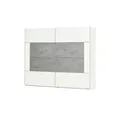 uno Schwebetürenschrank  2-türig  Allegre , weiß , Maße (cm): B: 270 H: 225 T: 60.0