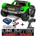 TRAXXAS TRX85086-4-RGD1 Grün Desert Racer 4x4 FOX 2x 5000 Lipo 3S + +Doppellader