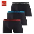 Jack & Jones Boxer JAC Waistband Trunks (Packung, 3-St., 3er-Pack) schwarz XL