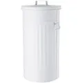 Butlers Mülltonne, Weiß, Metall, 34x64x34 cm, Küchen, Küchenausstattung, Mülleimer