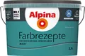 Raumfarbe in kräftigem Petrol ALPINA Farbrezepte Petrol de Luxe 2,5L