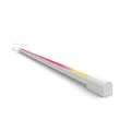 Philips Hue Play Gradient Light Tube weiß 75cm, 1100lm, Surround-Beleuchtung, bis zu 16 Mio. Farben, einstellbare Lichteffekte, steuerbar via App, für Fernseher geeignet