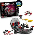 LEGO® SMART Play: A-Wing und das Duell im Thronsaal (75427), LEGO Star Wars™ Konstruktionsspielsteine, (962 St), inklusive SMART Brick, mit Licht- und Soundeffekten