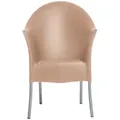 Armlehnsessel Lord Yo driade carnation/Nelke rosa, Designer Philippe Starck, 62.5x94.5x66 cm
