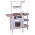 Spielküche Küche für Kinder Holz Holzküche 70 x 34 x 85 cm Backofen Spüle Herd