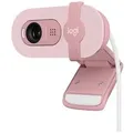LOGITECH FULL HD Webcam BRIO 100 1920x1080,Audio,USB,rosaPlug-and-Play über