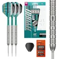 Target Darts Hydro Steel Tip Dart Set, 23G (Barrel 02) | 90 % Wolfram-Darts, Silberne Swiss Point-Spitzen, Pro Grip Tag-Schäfte, Pro Ultra No.6-Flügel, SP-Werkzeug inkl