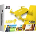 Two Dots Twodots - snap the social drone cam hd 1mpx mit gyro stabilizer 6 achsen gelb (1 Mpx) (DRNA0033)