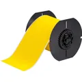 Brady B30C-4000-855-YL, Toughwash-Etiketten, Polyester, Gelb, matt, 101.60 mm x 15.24 m, stark kle (10.80 cm) (B30C-4000-855-YL)