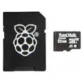 Raspberry Pi Official micro SD Card With Noobs (Operating System) for 4 - 32GB (SDPI4-32)