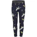 Harry Potter Leggings Harry Potter Hogwarts Hedwig Mädchen Kinder Leggings Hose Gr. 104 bis 134 blau 110