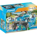PLAYMOBIL Family Spaß Aquarium Seemann Und Gehege für Pinguine 70537 Zoo