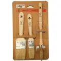 Trendline - Lackier-pinselset Pinsel Malerpinsel Flachpinsel Lackierpinsel Lack