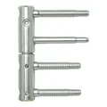 Türband 3-DIM 2-tlg. Bolzen 65 bzw.55mm,Tragkraft 120 kg,ø 20 mm,verzinkt silber