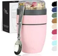 Milu Müslibox Milu Müslibecher To Go Kunststoff 400 ml, auslaufsicher, Müslimax Set